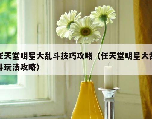 任天堂明星大乱斗技巧攻略（任天堂明星大乱斗玩法攻略） 第1张