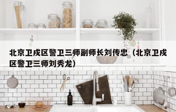 北京卫戍区警卫三师副师长刘传忠（北京卫戍区警卫三师刘秀龙） 第1张