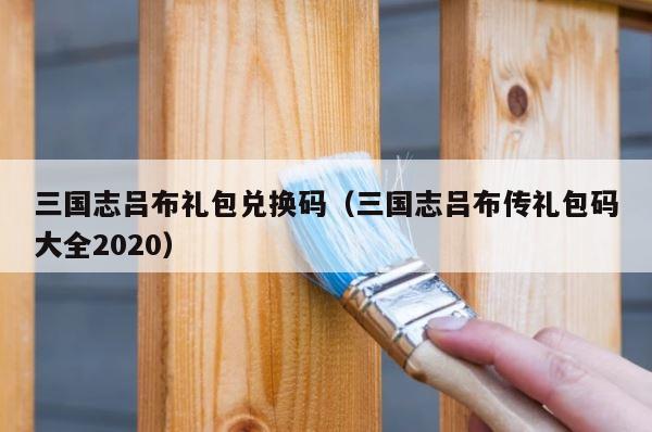 三国志吕布礼包兑换码（三国志吕布传礼包码大全2020） 第1张