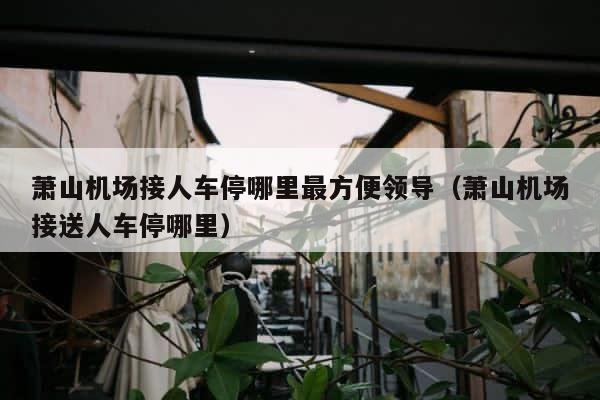萧山机场接人车停哪里最方便领导（萧山机场接送人车停哪里） 第1张