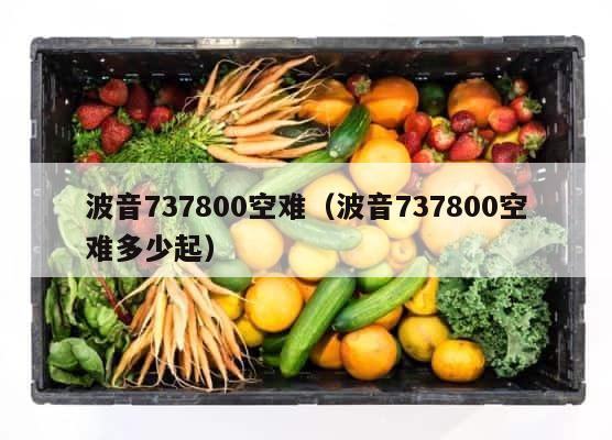 波音737800空难（波音737800空难多少起） 第1张