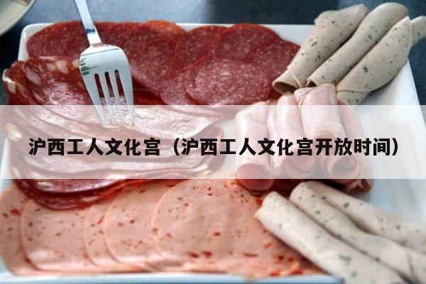 沪西工人文化宫（沪西工人文化宫开放时间） 第1张