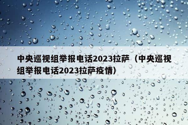 中央巡视组举报电话2023拉萨（中央巡视组举报电话2023拉萨疫情） 第1张