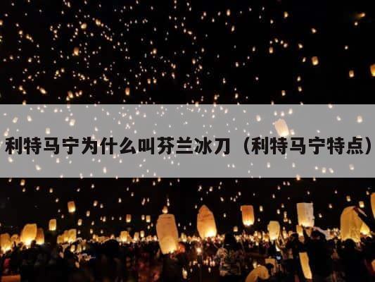 利特马宁为什么叫芬兰冰刀（利特马宁特点） 第1张