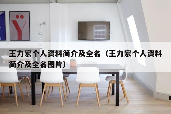 王力宏个人资料简介及全名（王力宏个人资料简介及全名图片） 第1张