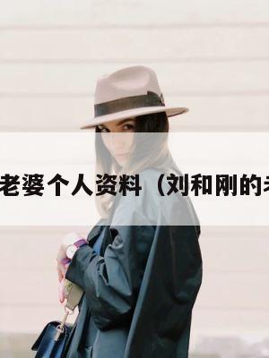 刘和刚的老婆个人资料（刘和刚的老婆照片） 第1张