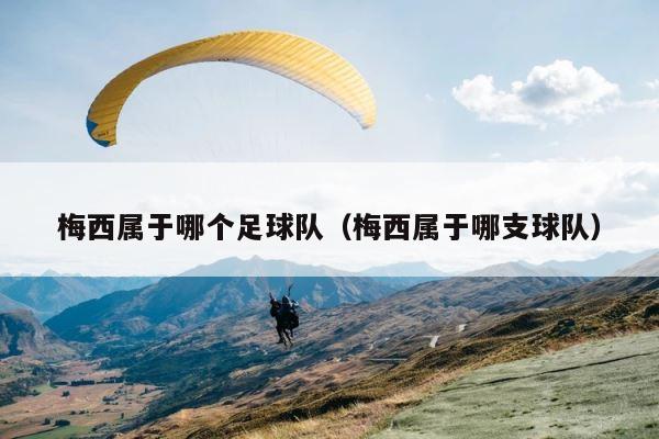 梅西属于哪个足球队（梅西属于哪支球队） 第1张