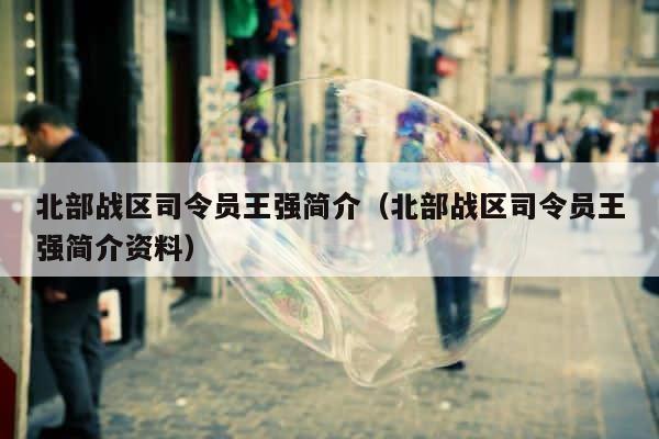 北部战区司令员王强简介（北部战区司令员王强简介资料） 第1张