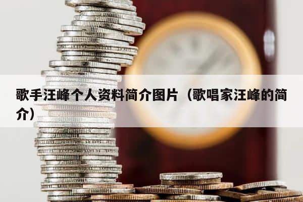 歌手汪峰个人资料简介图片（歌唱家汪峰的简介） 第1张
