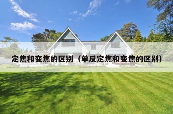 定焦和变焦的区别（单反定焦和变焦的区别） 第1张