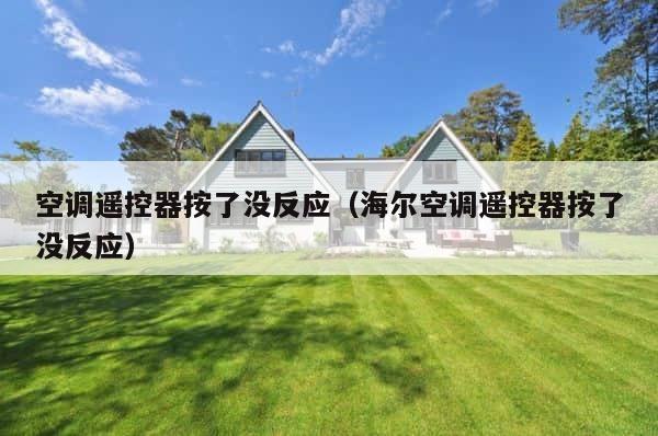 空调遥控器按了没反应（海尔空调遥控器按了没反应） 第1张