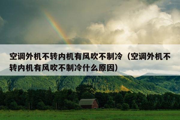 空调外机不转内机有风吹不制冷（空调外机不转内机有风吹不制冷什么原因） 第1张