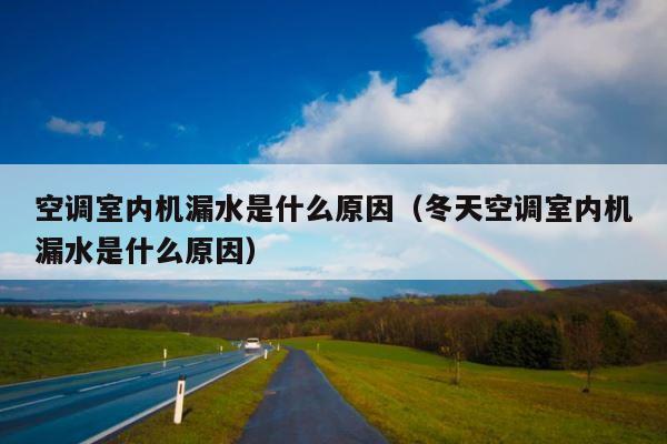 空调室内机漏水是什么原因（冬天空调室内机漏水是什么原因） 第1张