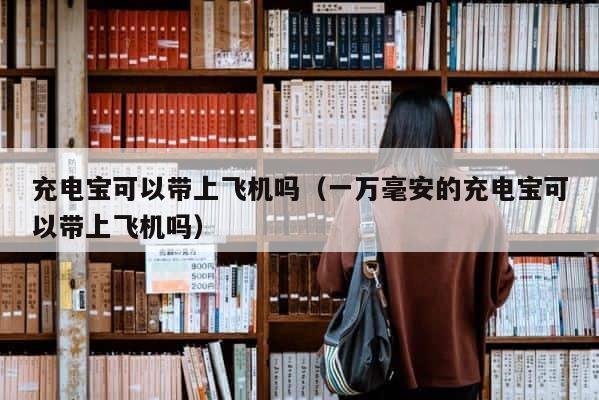 充电宝可以带上飞机吗（一万毫安的充电宝可以带上飞机吗） 第1张