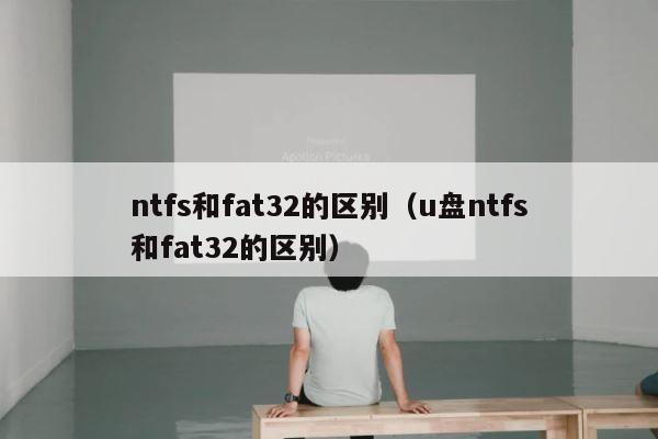 ntfs和fat32的区别（u盘ntfs和fat32的区别） 第1张