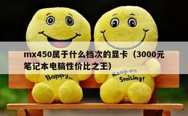 mx450属于什么档次的显卡（3000元笔记本电脑性价比之王） 第1张