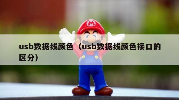 usb数据线颜色（usb数据线颜色接口的区分） 第1张