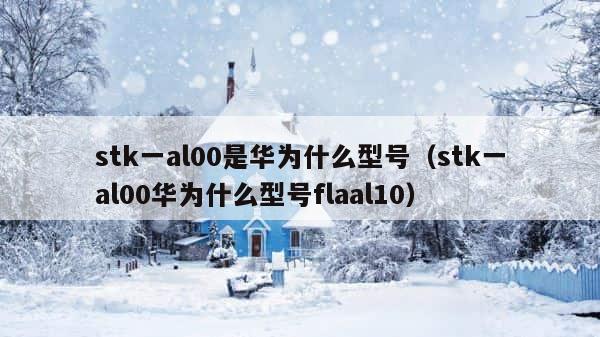 stk一al00是华为什么型号（stk一al00华为什么型号flaal10） 第1张