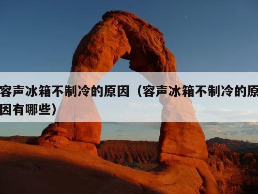 容声冰箱不制冷的原因（容声冰箱不制冷的原因有哪些） 第1张