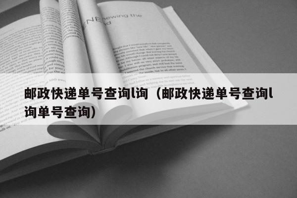 邮政快递单号查询l询（邮政快递单号查询l询单号查询） 第1张